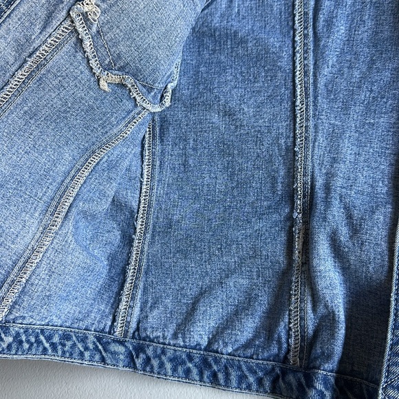 GAP Blue Denim Vest vintage - Picture 2 of 4